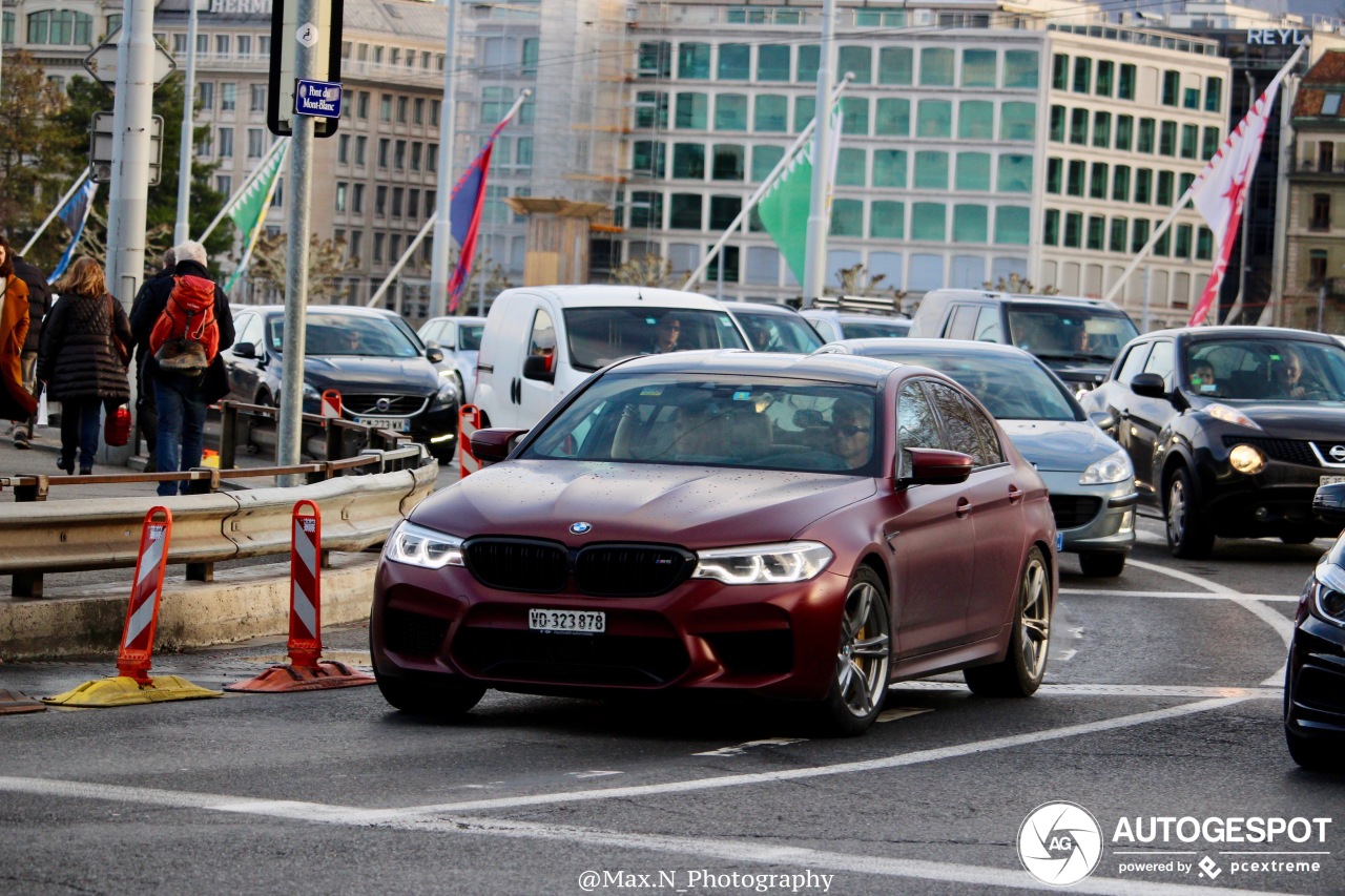 BMW M5 F90 First Edition 2018