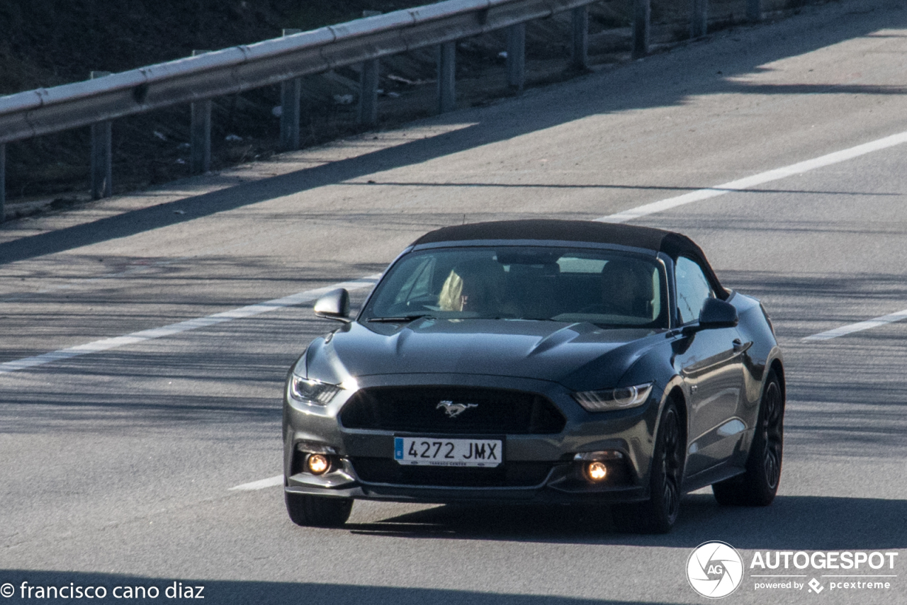 Ford Mustang GT Convertible 2015