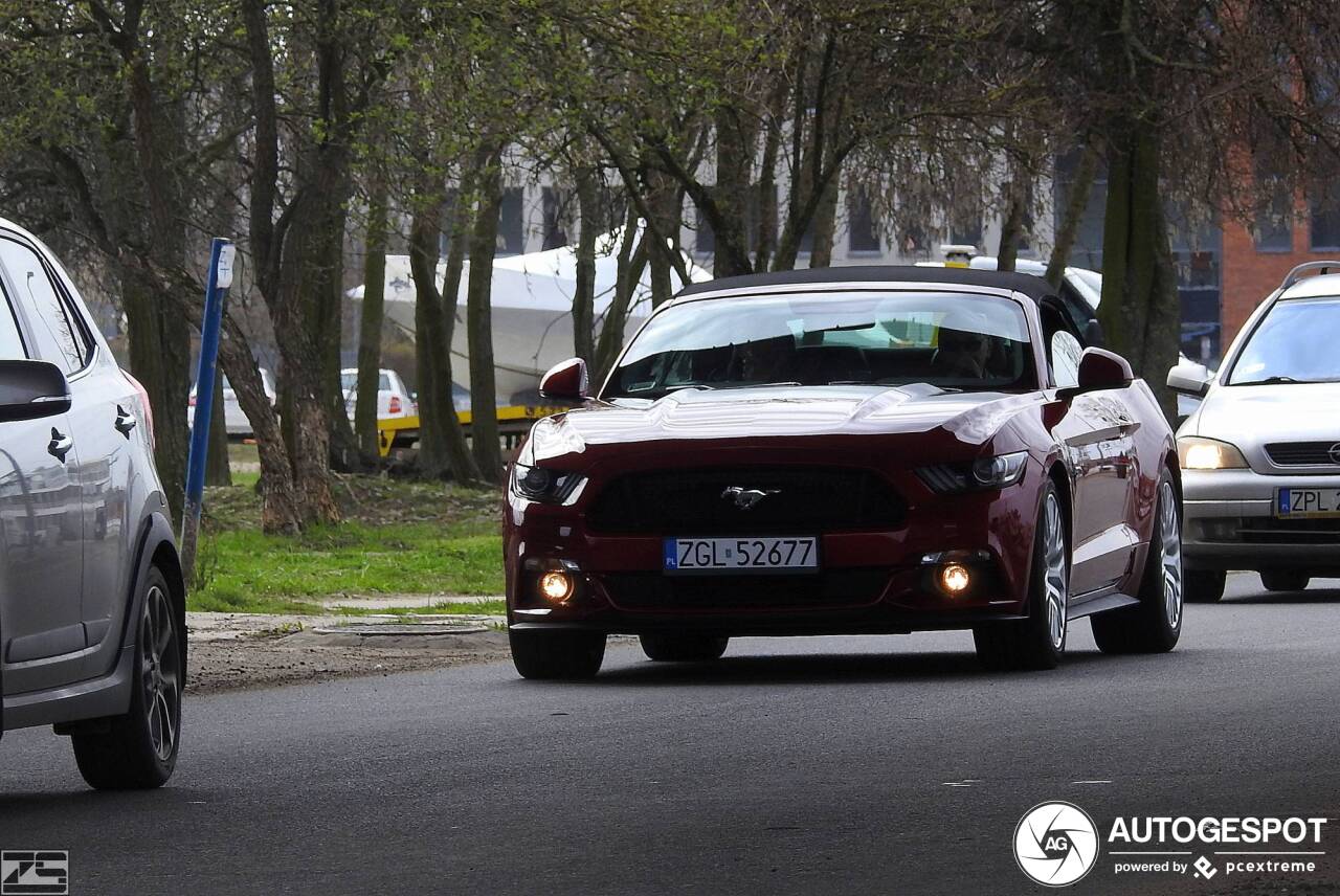 Ford Mustang GT Convertible 2015