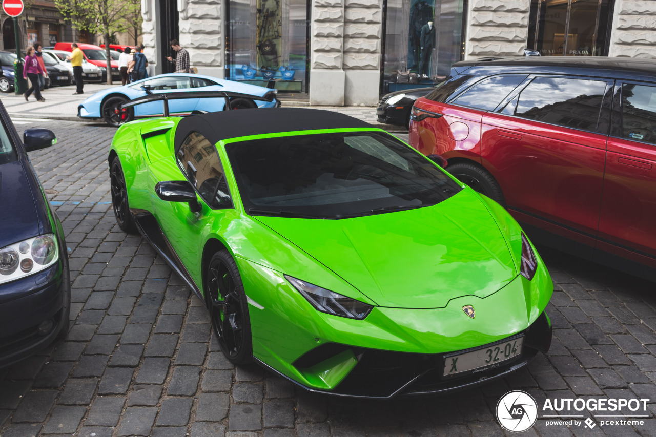 Lamborghini Huracán LP640-4 Performante Spyder