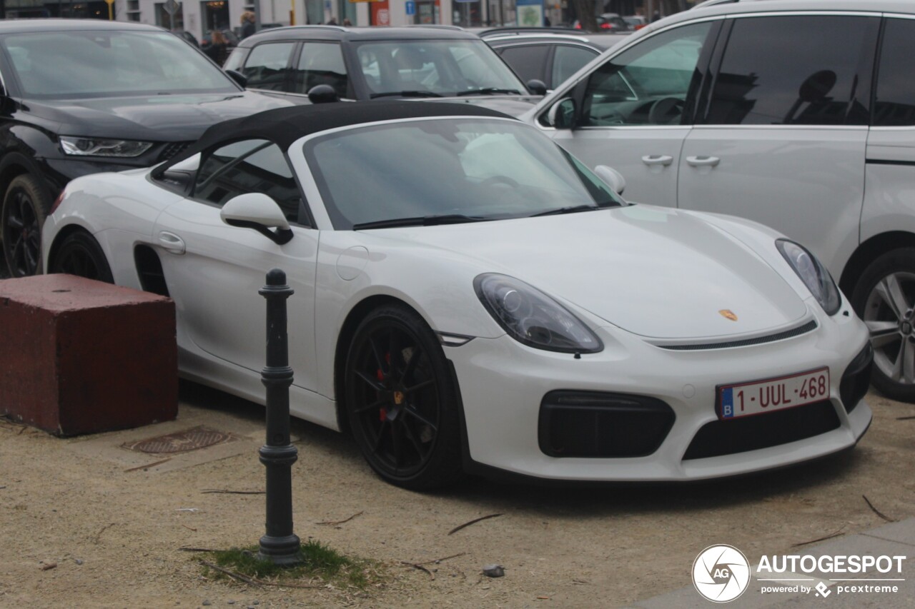 Porsche 981 Boxster Spyder