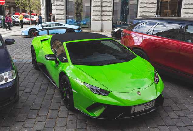 Lamborghini Huracán LP640-4 Performante Spyder