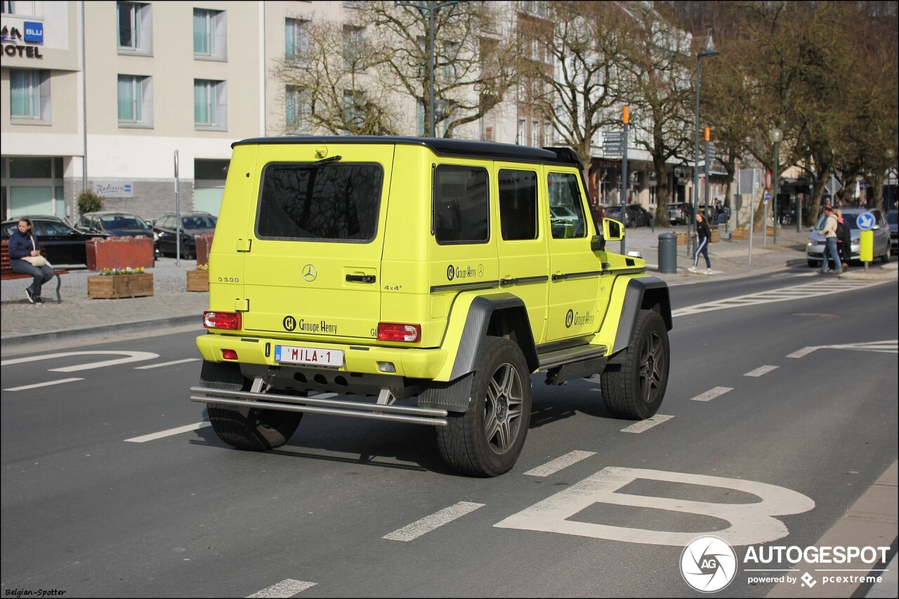 Mercedes-Benz G 500 4X4²