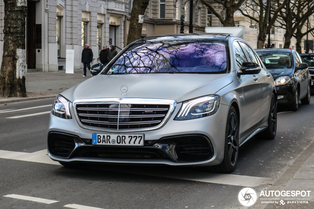 Mercedes-AMG S 63 V222 2017