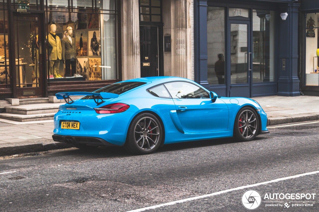 Porsche 981 Cayman GT4