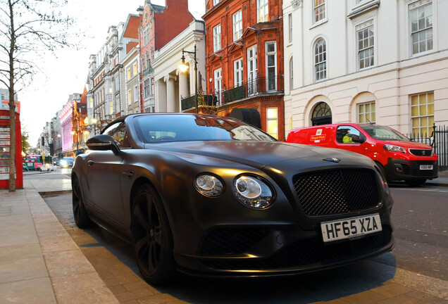 Bentley Continental GTC Speed 2016