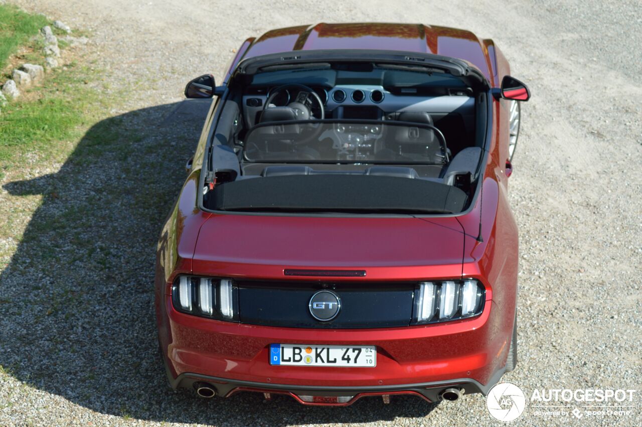 Ford Mustang GT Convertible 2015