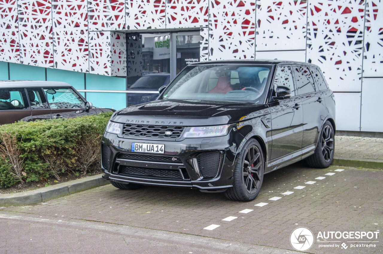 Land Rover Range Rover Sport SVR 2018