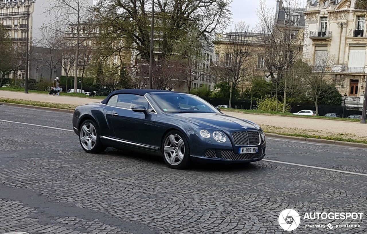 Bentley Continental GTC 2012