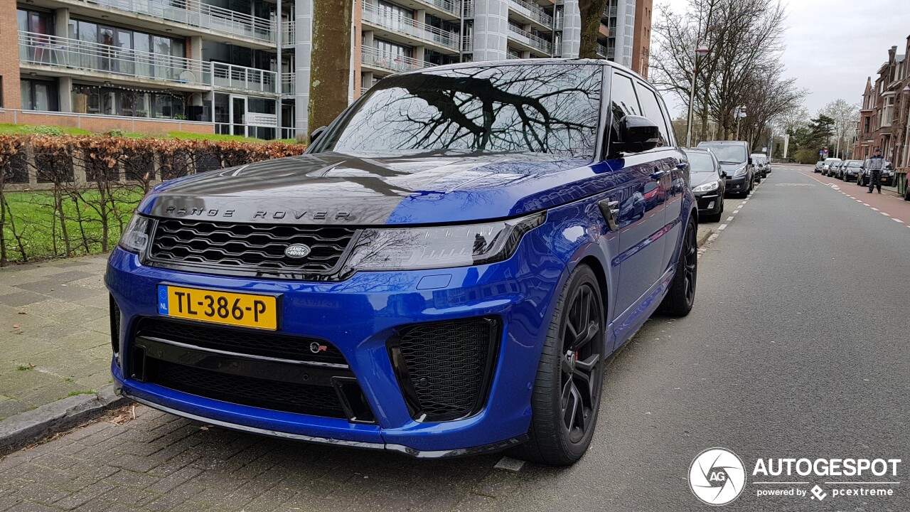 Land Rover Range Rover Sport SVR 2018