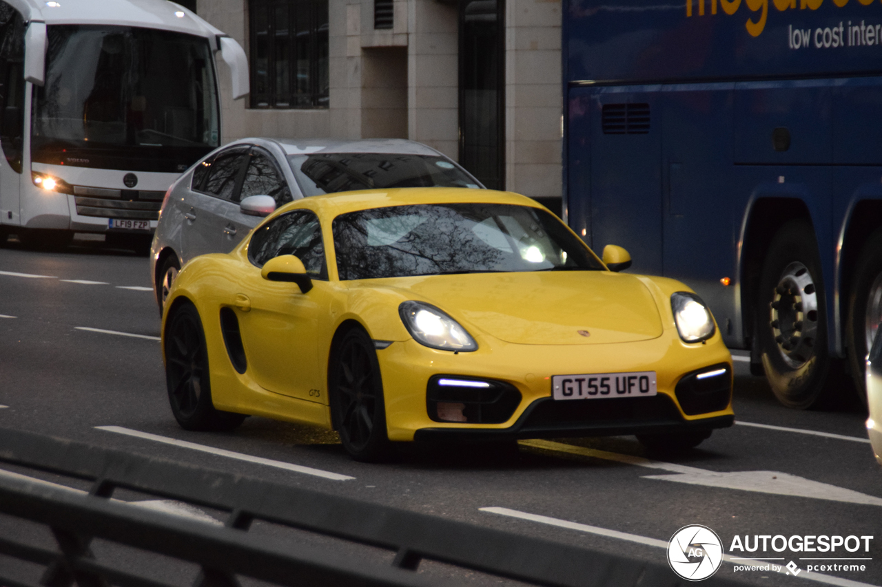 Porsche 981 Cayman GTS