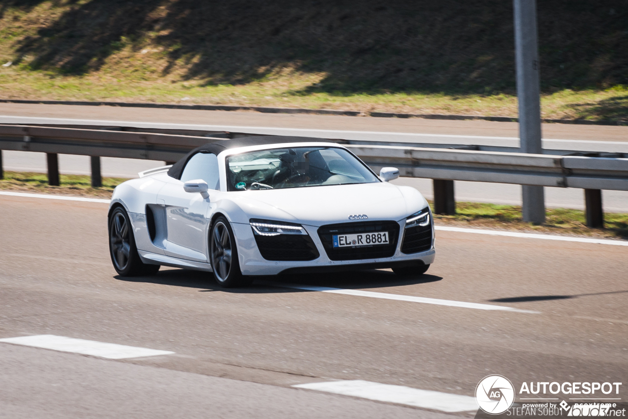 Audi R8 V10 Spyder 2013