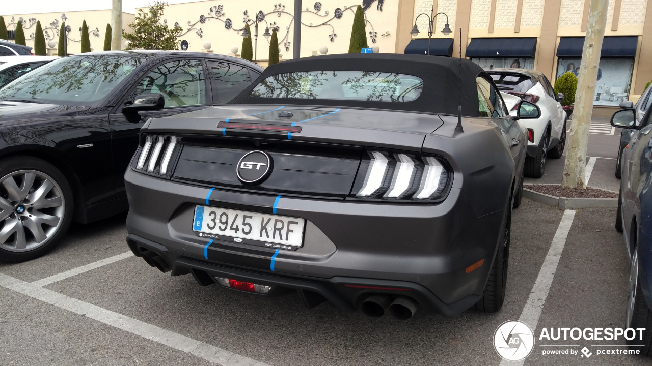 Ford Mustang GT Convertible 2018