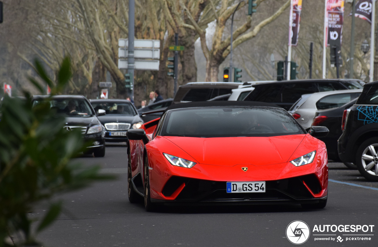 Lamborghini Huracán LP640-4 Performante Spyder