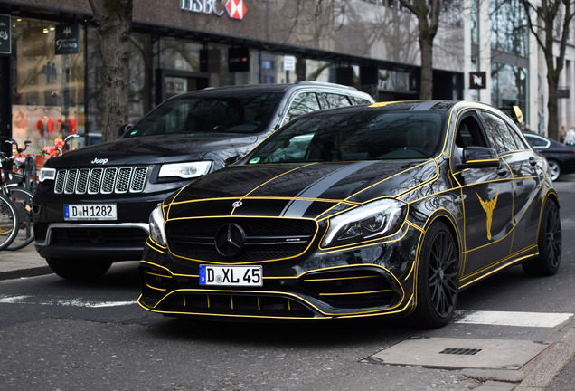 Mercedes-AMG A 45 W176 Yellow Night Edition