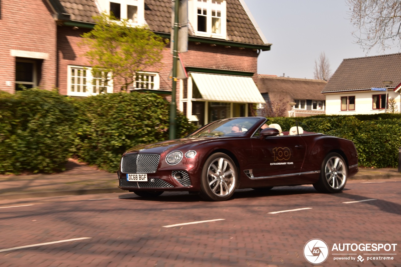 Bentley Continental GTC 2019