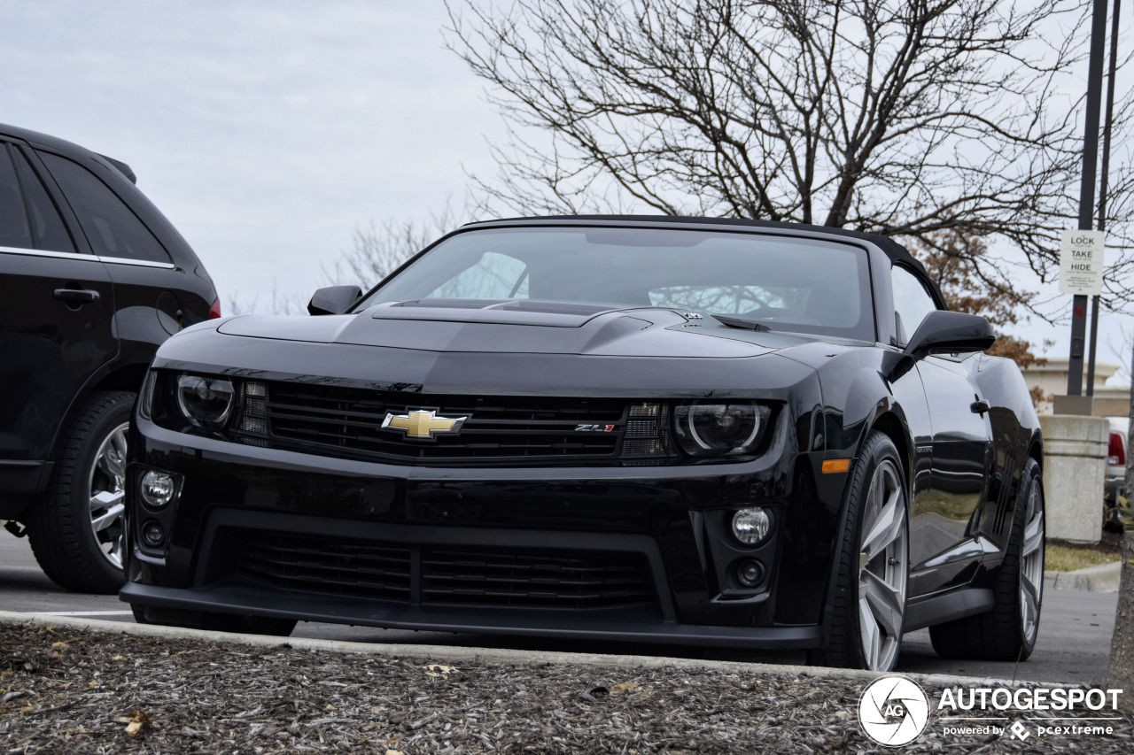 Chevrolet Camaro ZL1 Convertible