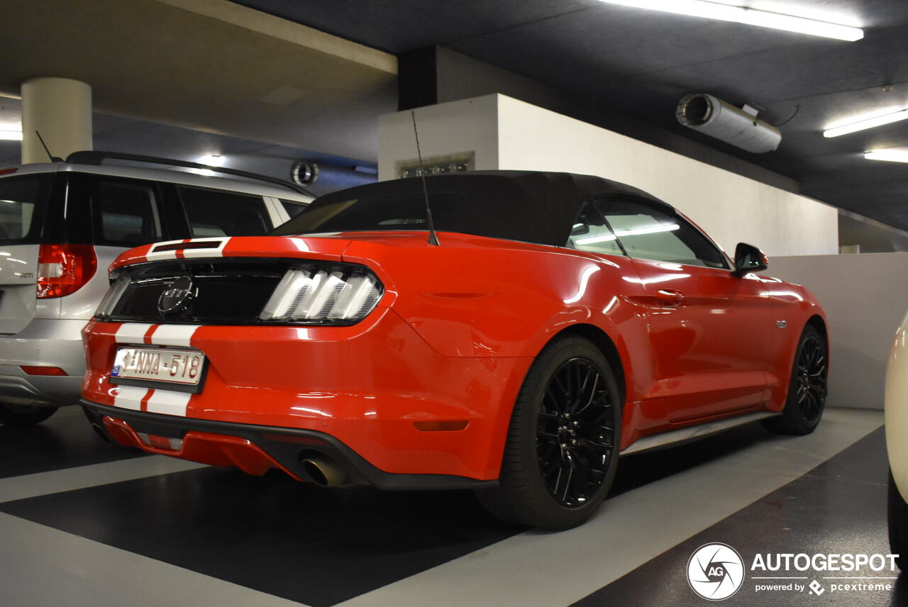 Ford Mustang GT Convertible 2015