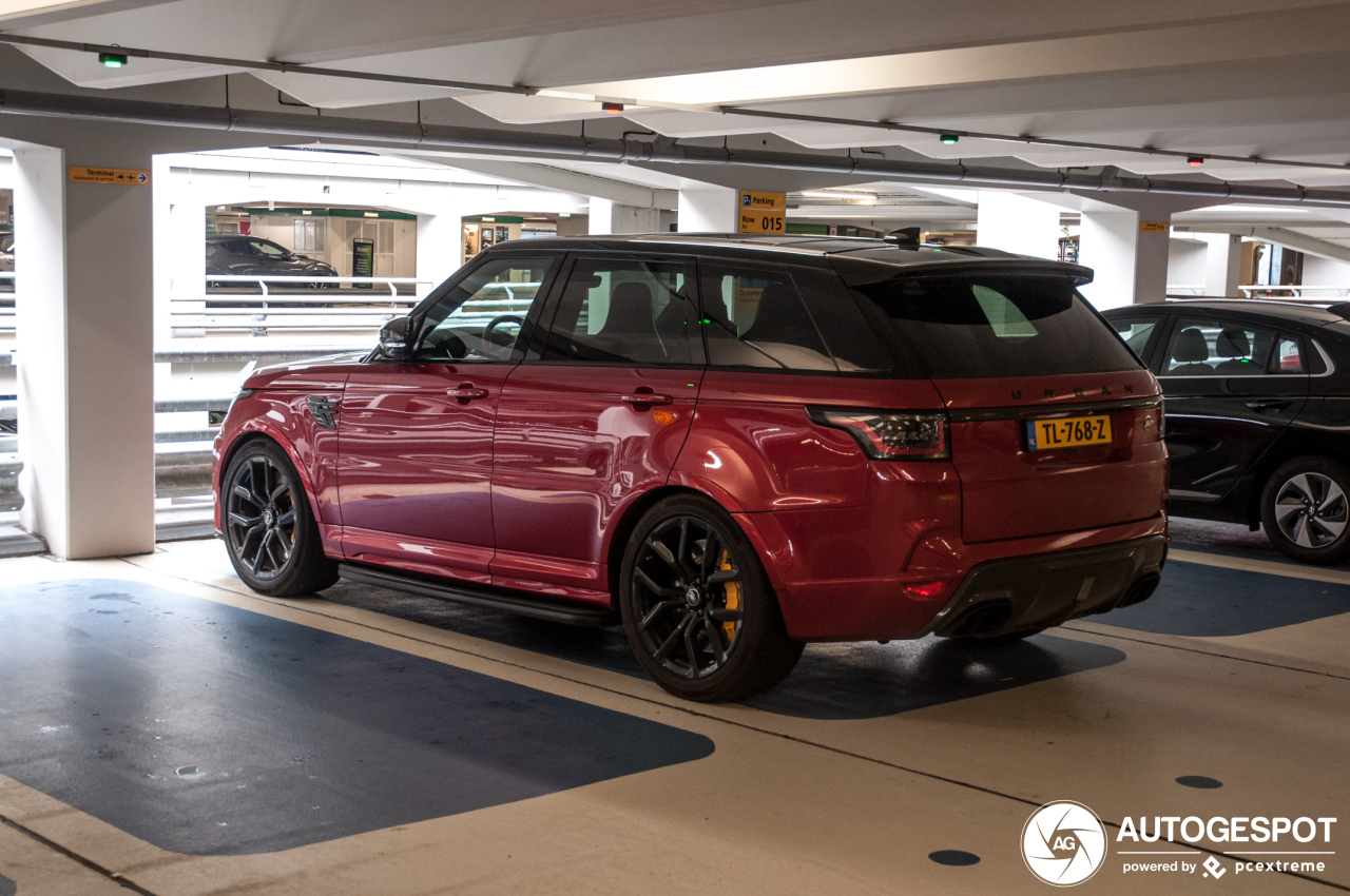 Land Rover Urban Range Rover Sport SVR 2018