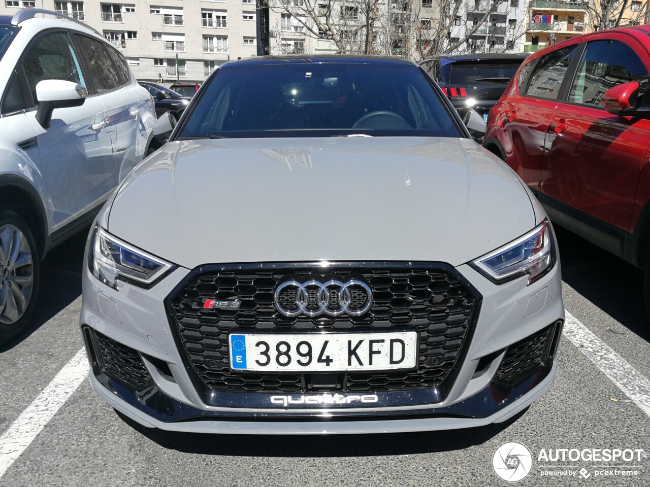 Audi RS3 Sportback 8V 2018