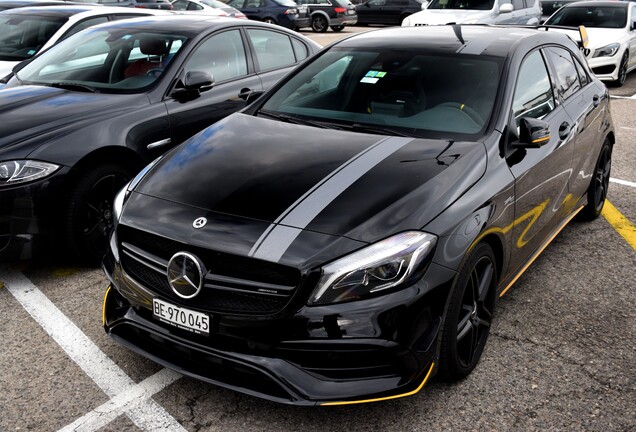 Mercedes-AMG A 45 W176 Yellow Night Edition