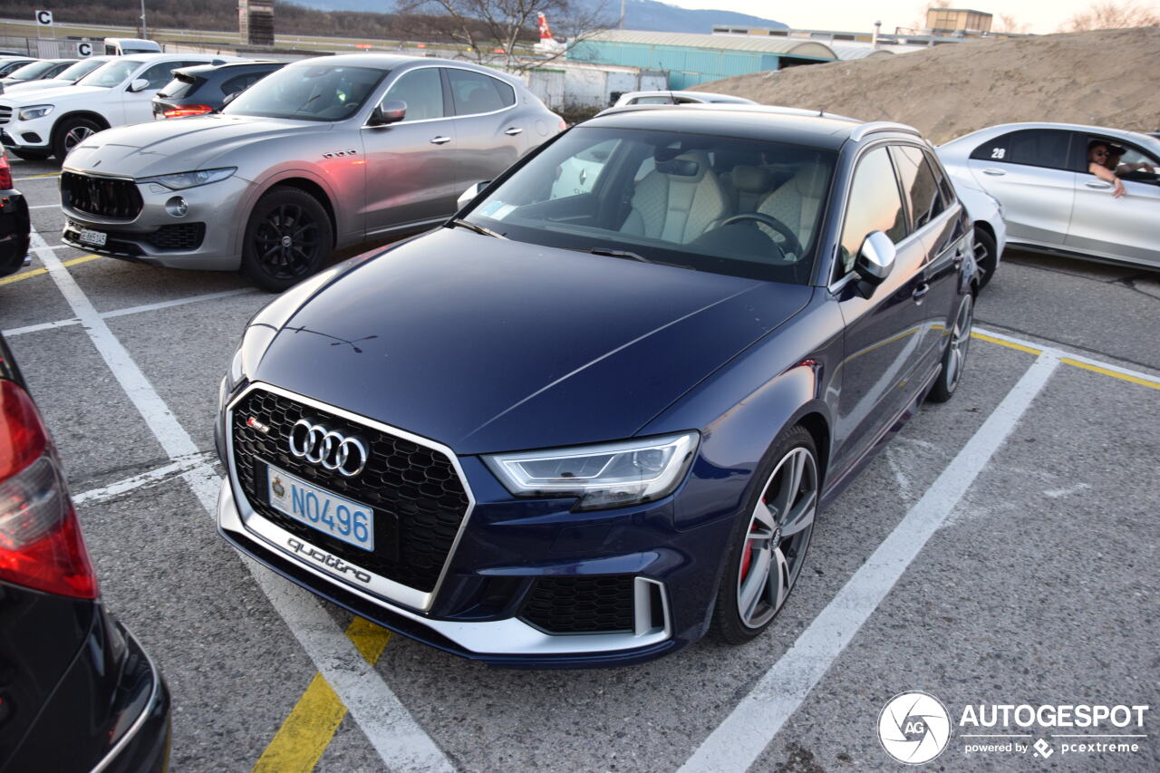 Audi RS3 Sportback 8V 2018