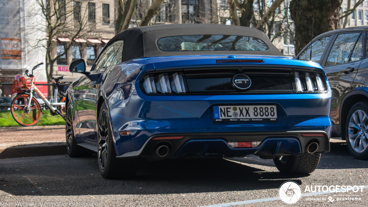 Ford Mustang GT Convertible 2015