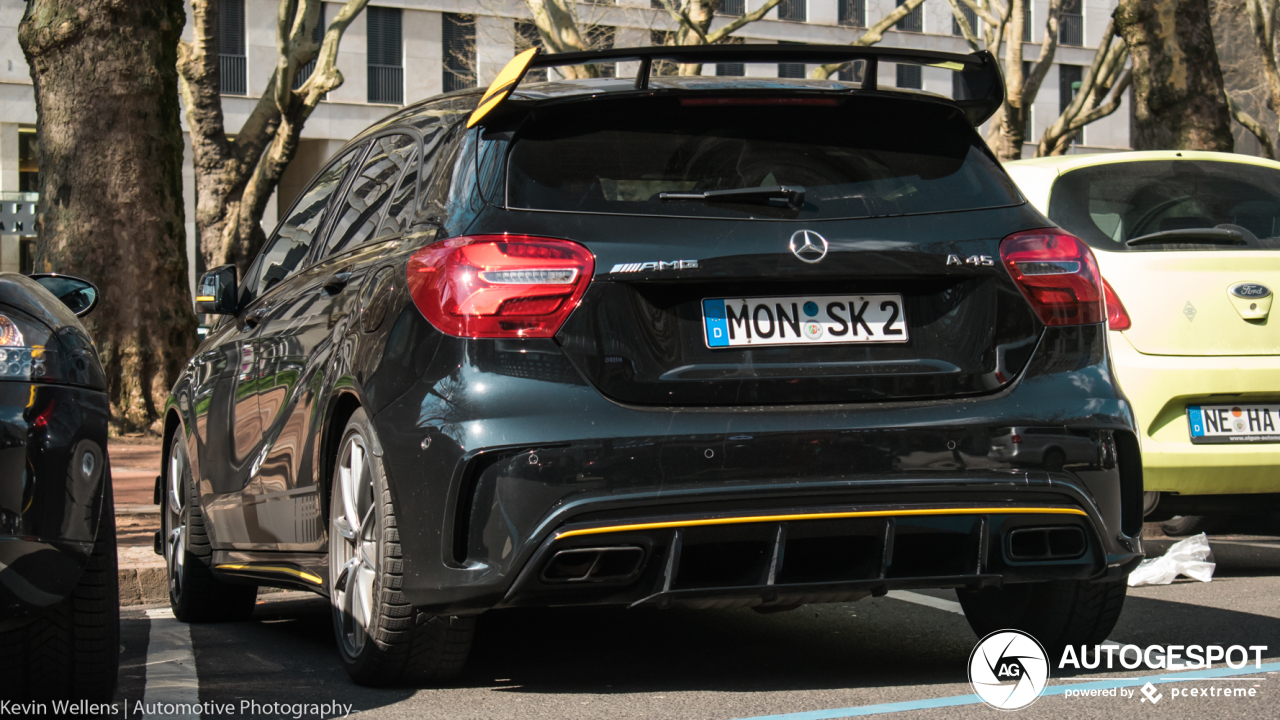 Mercedes-AMG A 45 W176 Yellow Night Edition