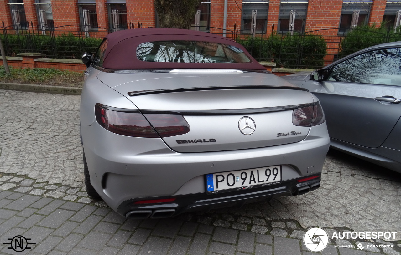 Mercedes-AMG S 63 Convertible A217 Wald Black Bison