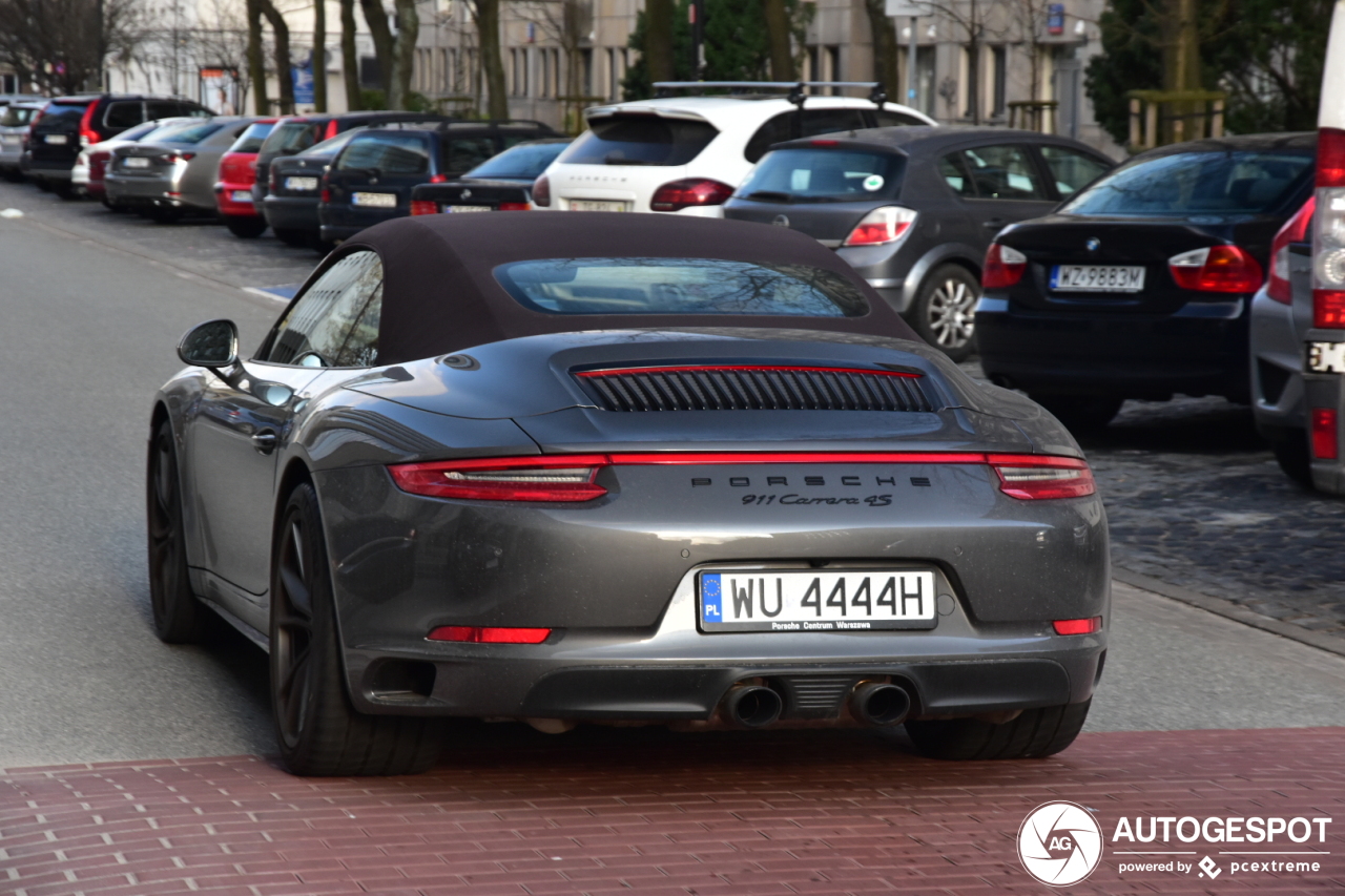 Porsche 991 Carrera 4S Cabriolet MkII