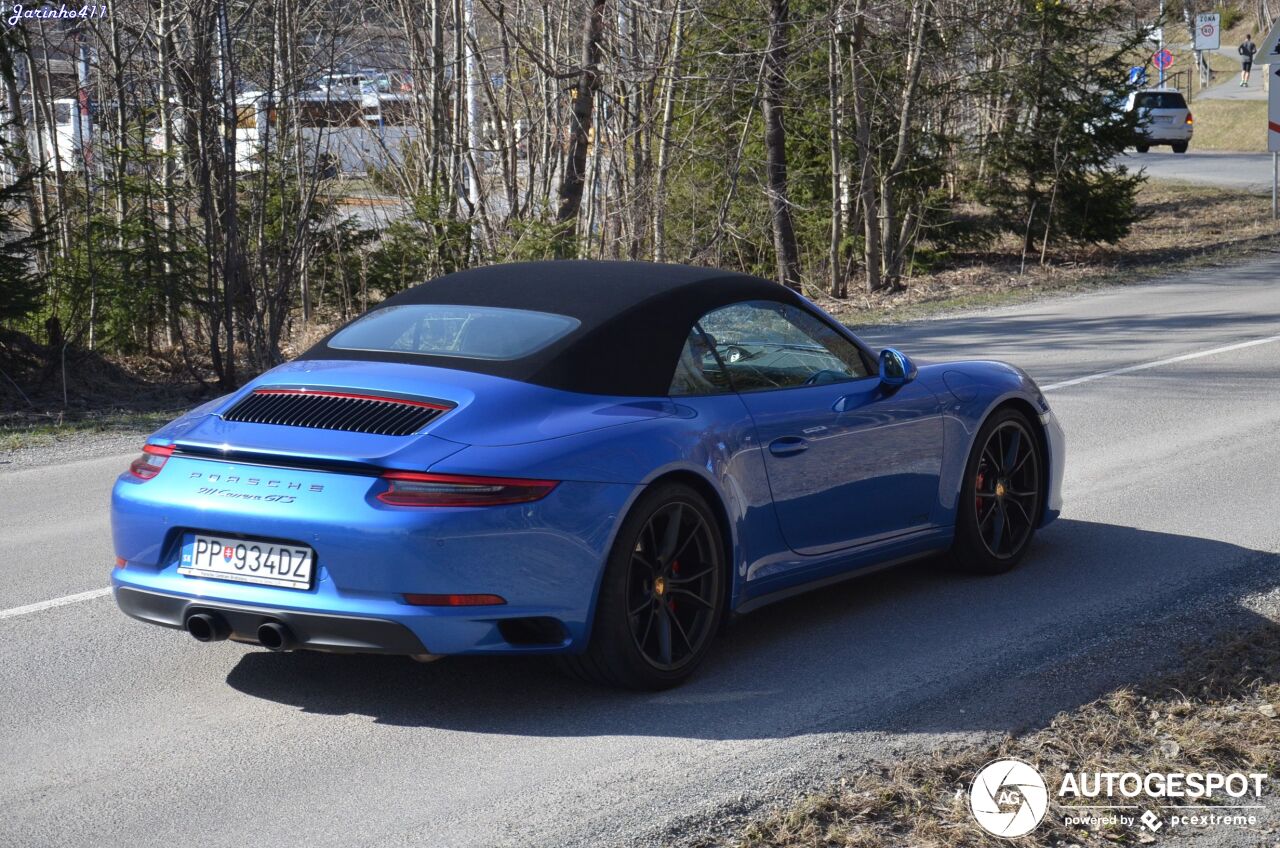 Porsche 991 Carrera GTS Cabriolet MkII