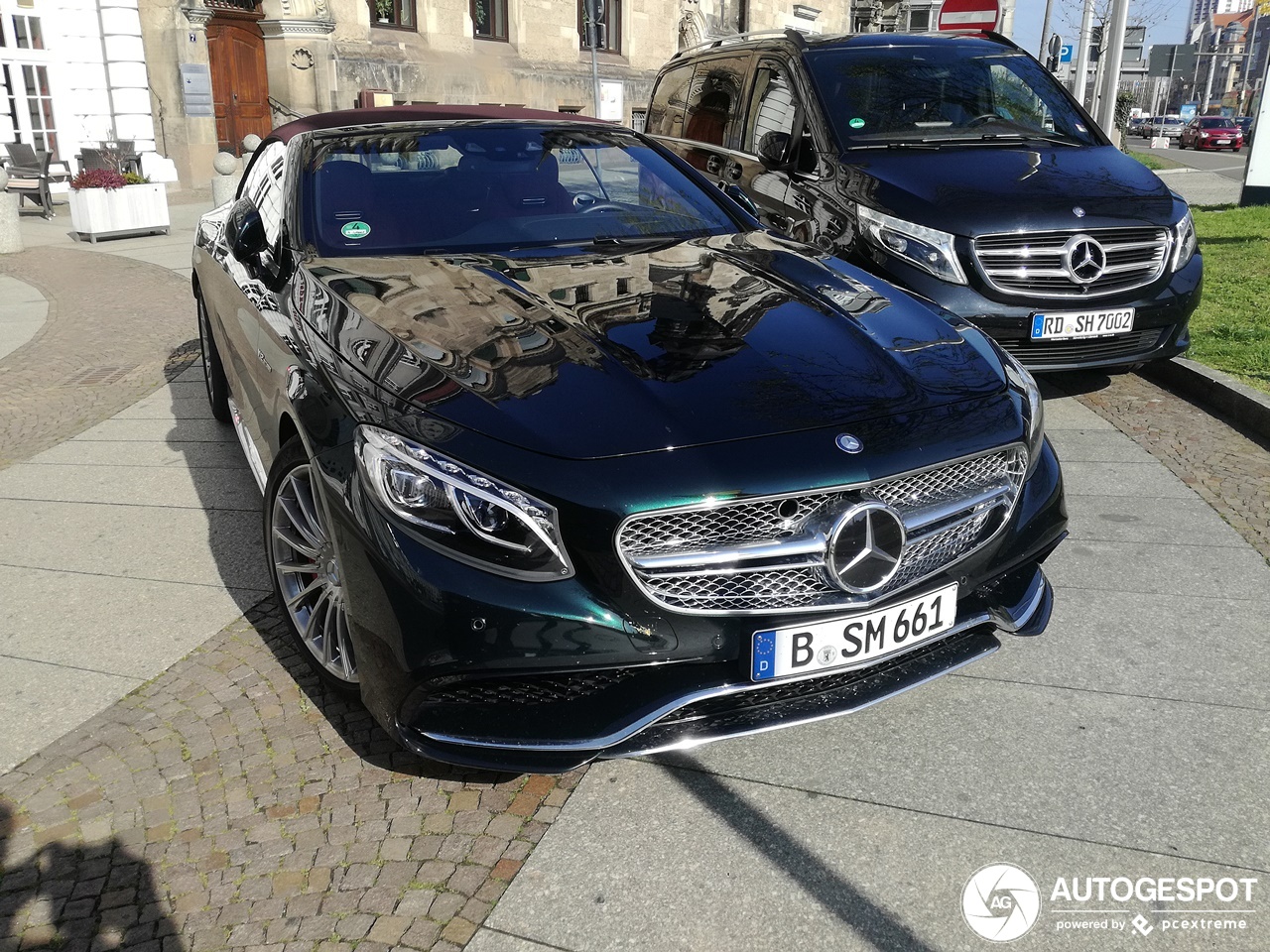 Mercedes-AMG S 65 Convertible A217