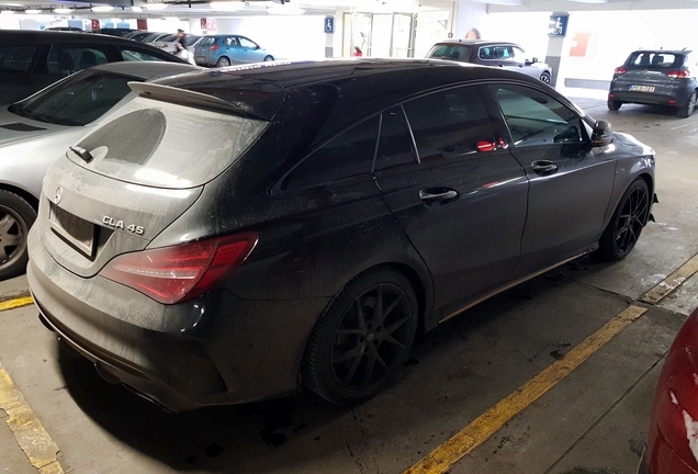 Mercedes-AMG CLA 45 Shooting Brake X117 Yellow Night Edition