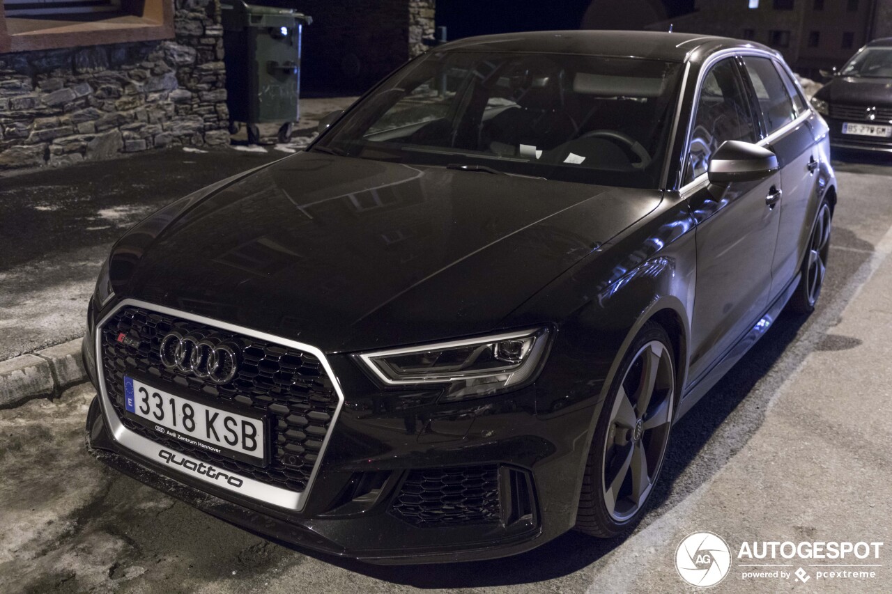 Audi RS3 Sportback 8V 2018