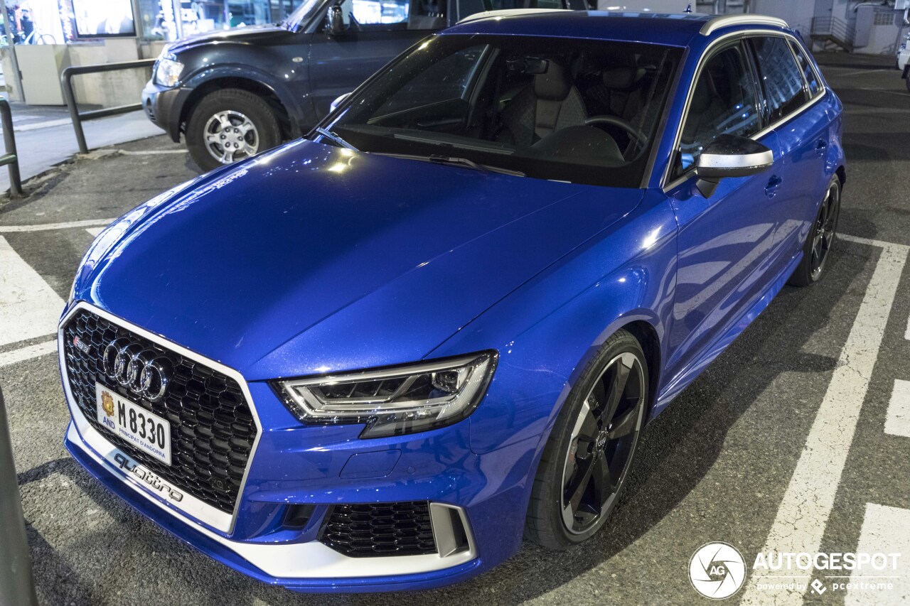 Audi RS3 Sportback 8V 2018