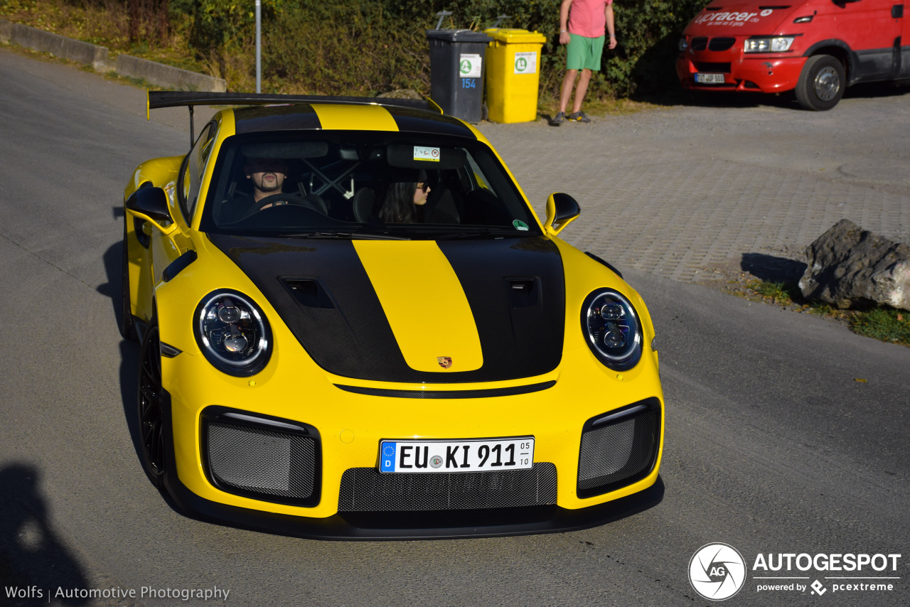 Porsche 991 GT2 RS Weissach Package