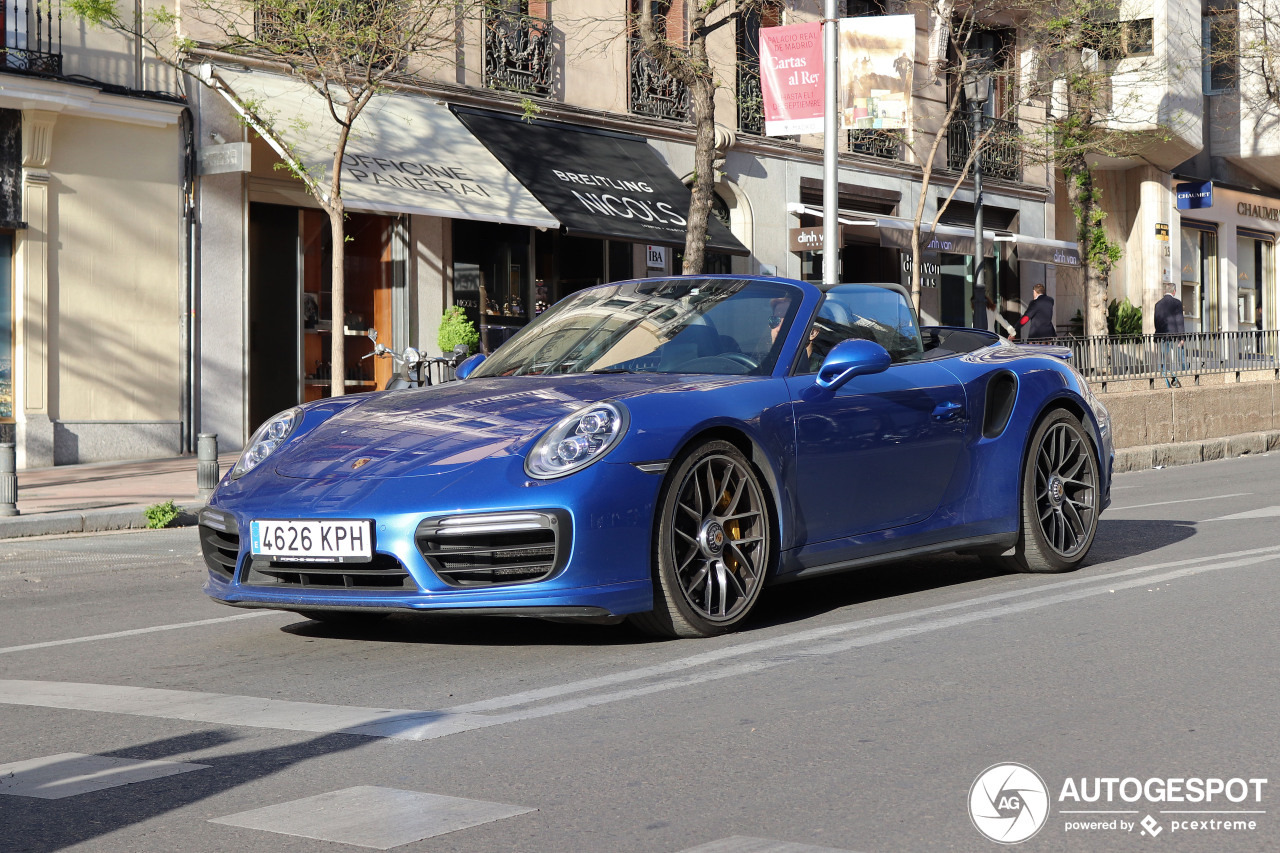 Porsche 991 Turbo S Cabriolet MkII