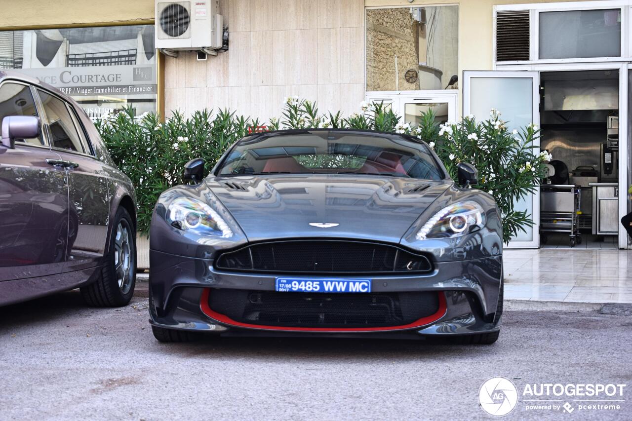 Aston Martin Vanquish S Volante 2017