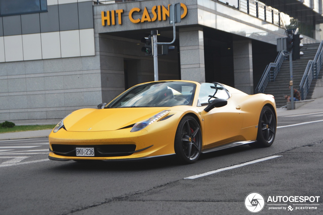 Ferrari 458 Spider Novitec Rosso