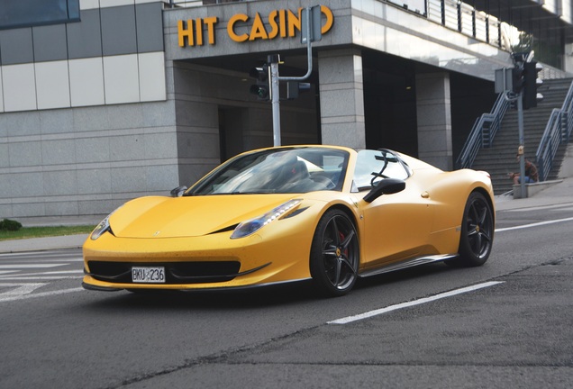 Ferrari 458 Spider Novitec Rosso