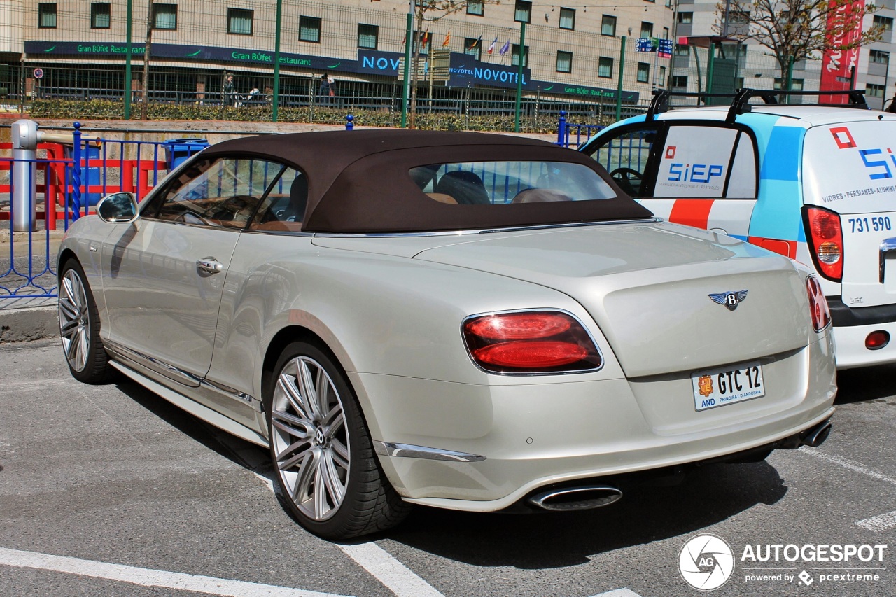 Bentley Continental GTC Speed 2015