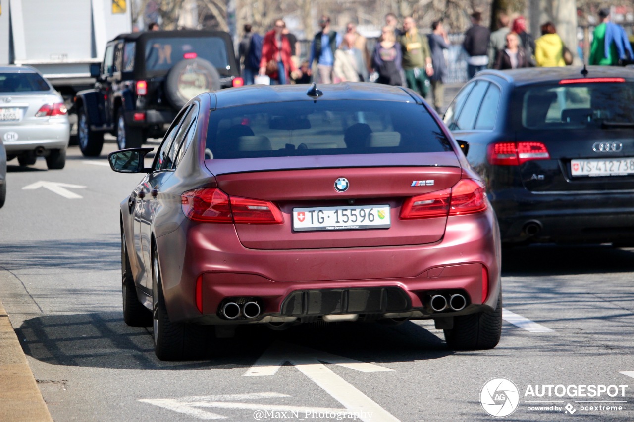 BMW M5 F90 First Edition 2018