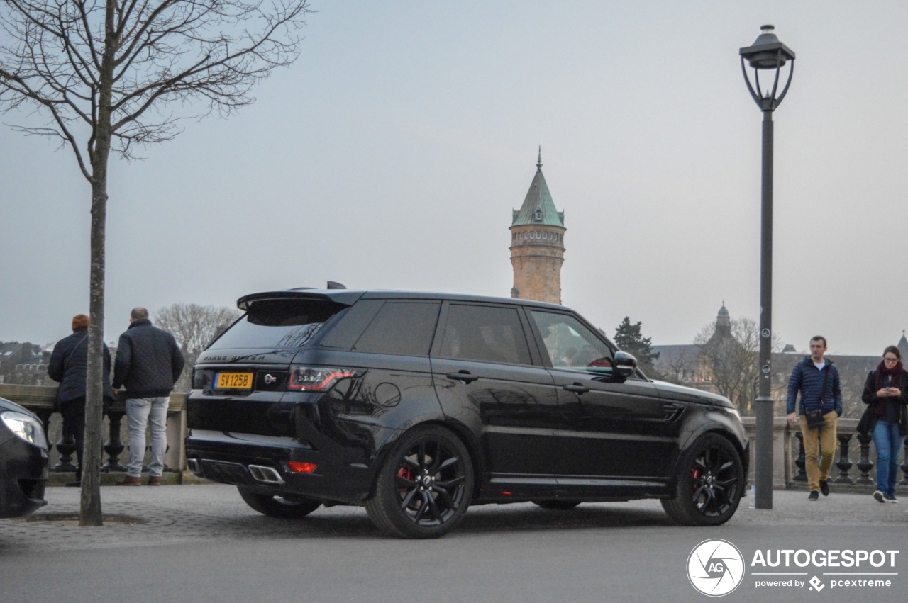 Land Rover Range Rover Sport SVR 2018