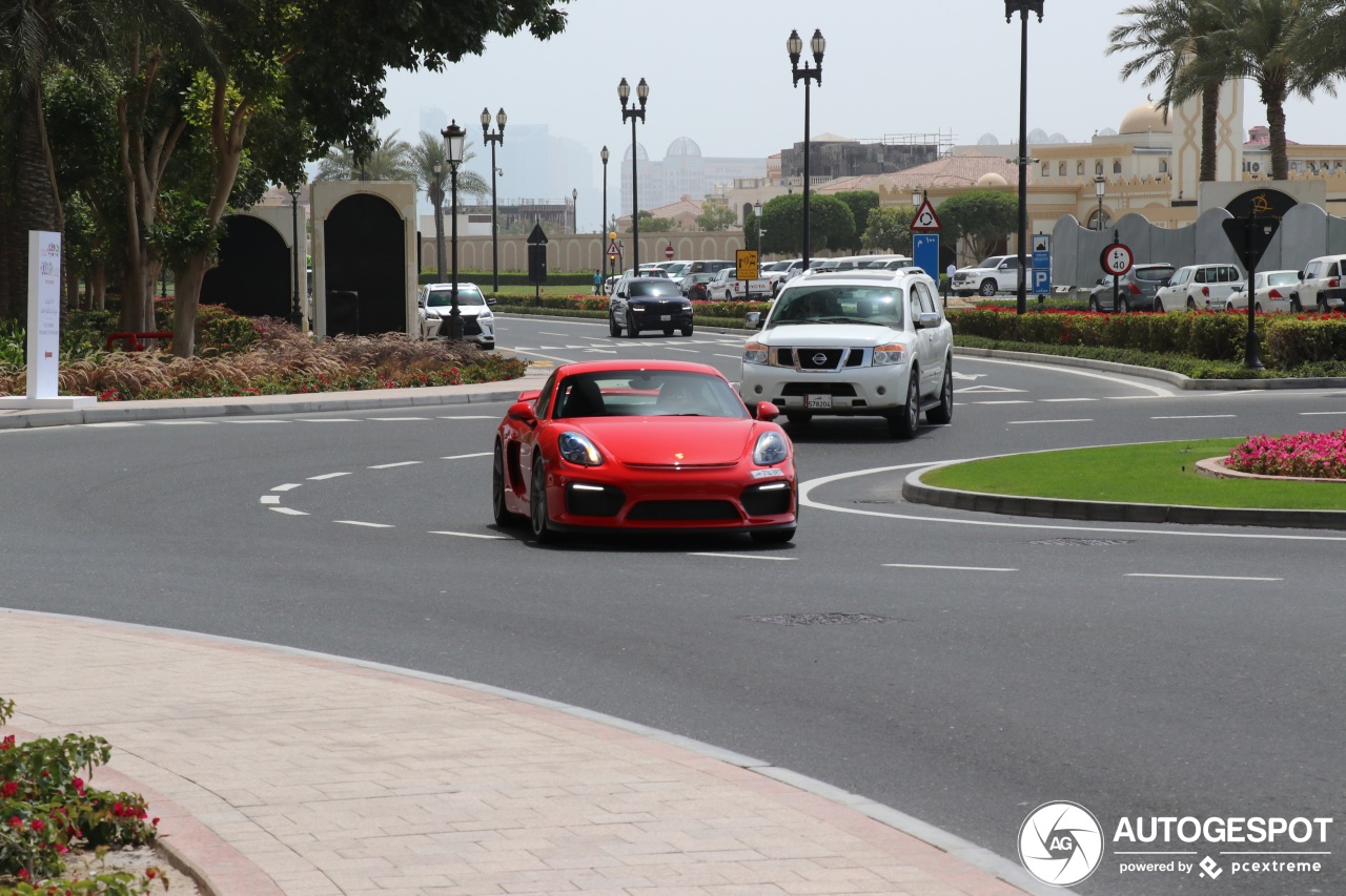 Porsche 981 Cayman GT4