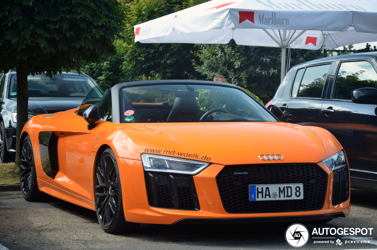 Audi R8 V10 Spyder 2016