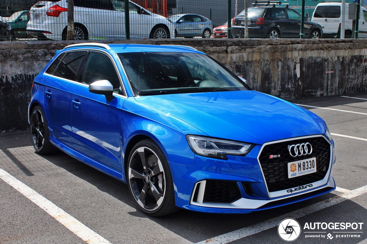 Audi RS3 Sportback 8V 2018