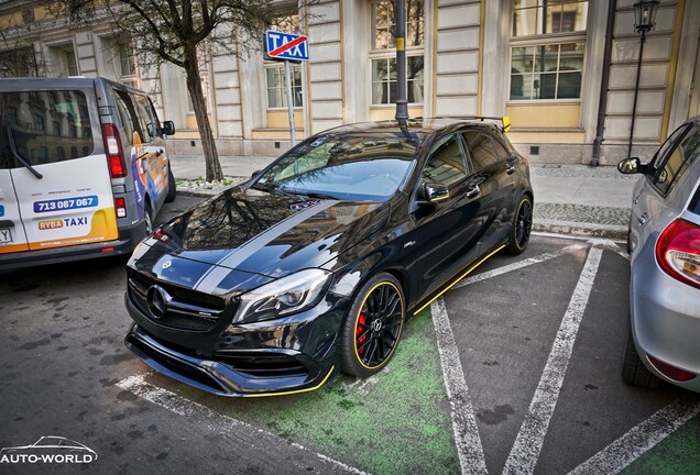 Mercedes-AMG A 45 W176 Yellow Night Edition