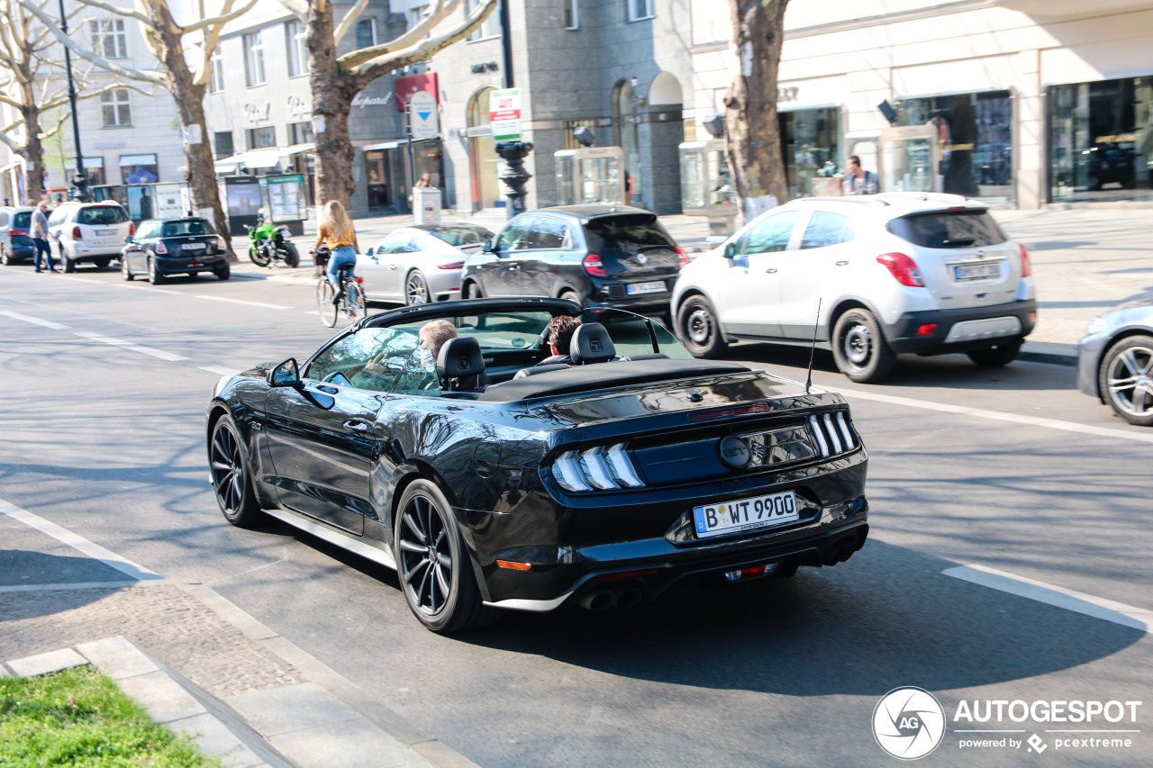 Ford Mustang GT Convertible 2018