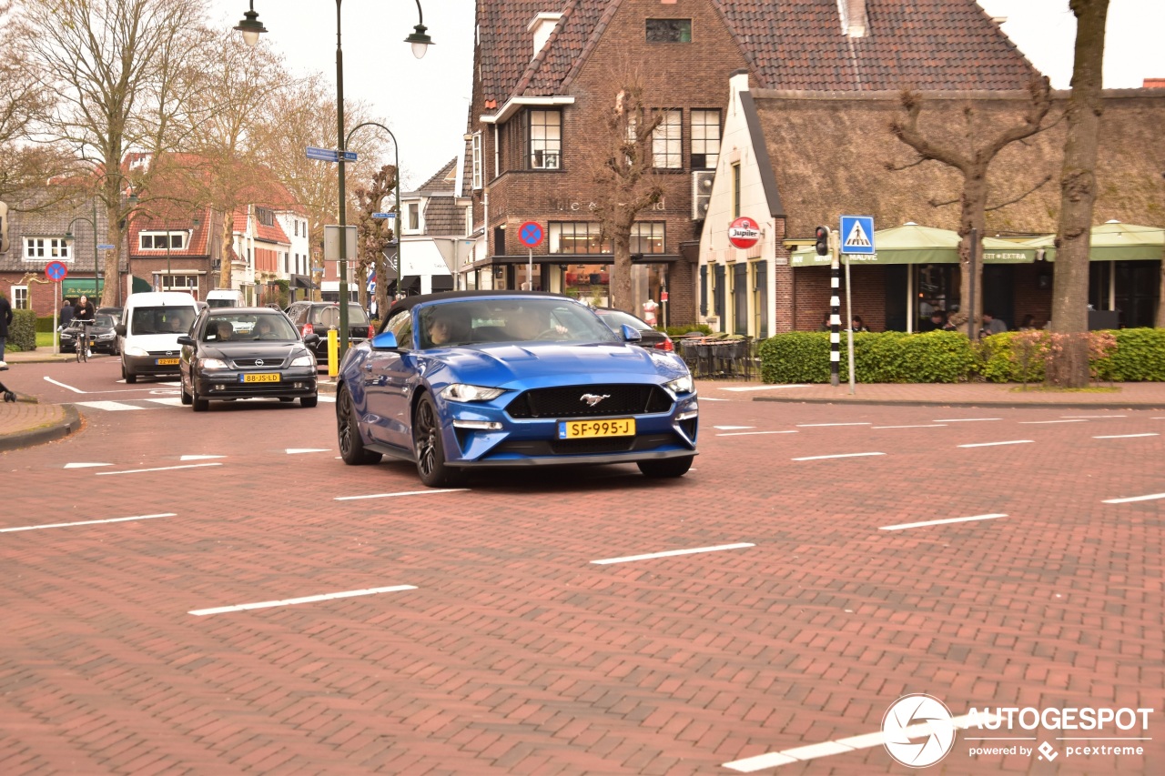 Ford Mustang GT Convertible 2018