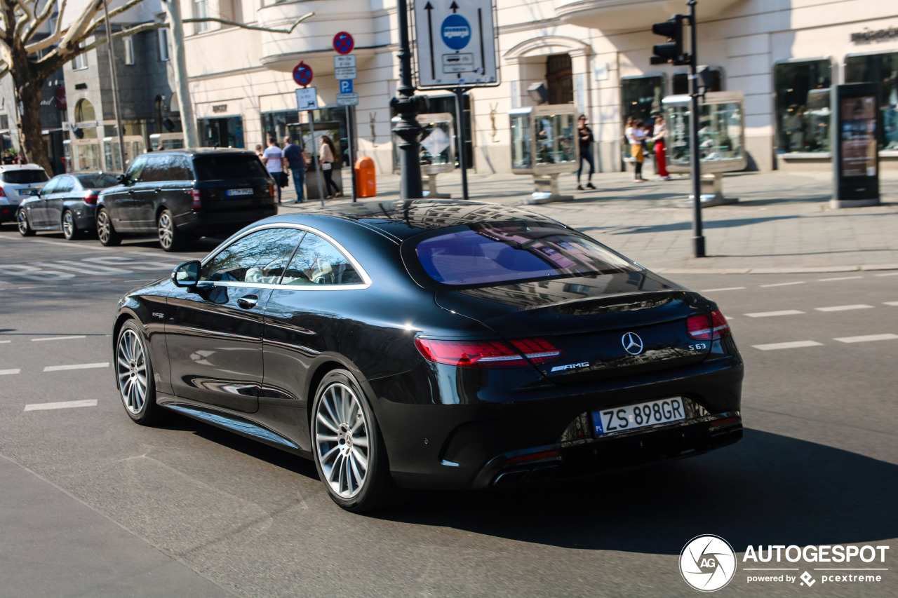 Mercedes-AMG S 63 Coupé C217 2018